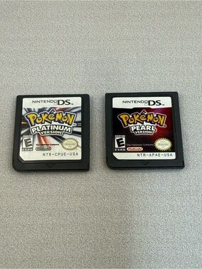 Pokemon Platinum & Pearl Version Bundle Nintendo DS Remastered Version